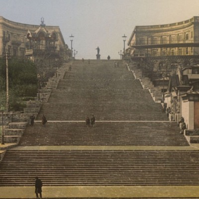 otografia della scalinata di Odessa