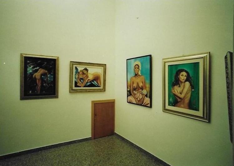Esposizione della mostra di Bibi Guarnieri