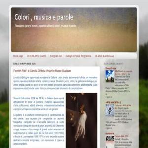 Colori musica e parole