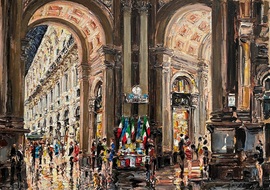 Marco Crippa, 2000 – Entrata in Galleria (50 x 70)
