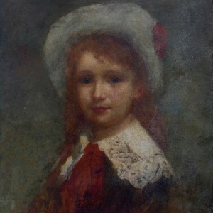 Enrico Cavalli, Ritratto di bambina