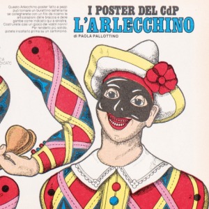 Paola Pallottino, L’Arlecchino, «Corriere dei Piccoli», Milano, 1977, n. 7,  p. 7