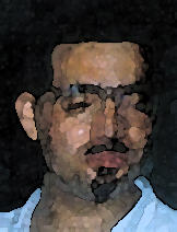 Ritratto del pittore Michele Stallone in una interpretazione di Leonardo Basile