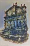 La famosa fontana Ellenistica - Elaborazione grafico/digitale di Leonardo Basile
