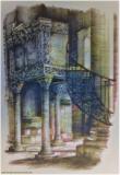 Il pulpito della Cattedrale di Troia, in provincia di Foggia - Elaborazione grafico/digitale di Leonardo Basile