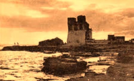 Torre costiera a Bari Santo Spirito