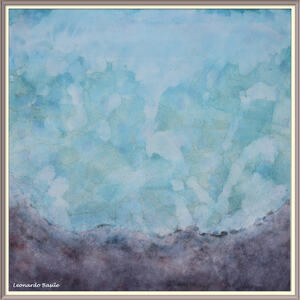 BaSiLe - 'Couleurs - 1', acquarelli su faesite telata, cm 60 x 60 , 21/09/2025