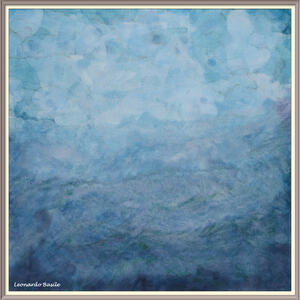 BaSiLe - 'Untitled - 2', acquarelli su faesite telata, cm 60 x 60 , 21/09/2025