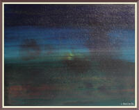 BaSiLe - Color vision_3 - Tecnica mista su pannello truciolato nobilitato, acrilici, cm 57,5 x 74- aprile2026 - cornice digitale